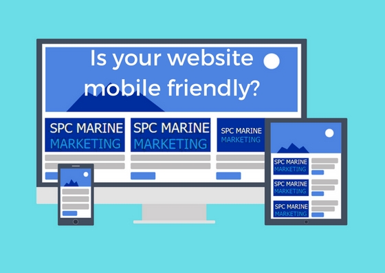SPC Marine Marketing mobile friendly websites